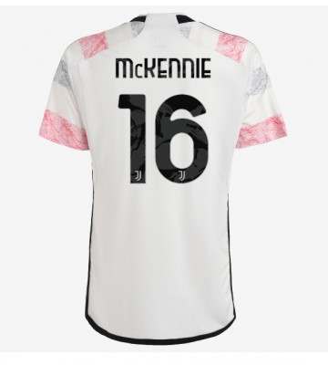Juventus Weston McKennie #16 Udebanetrøje 2023-24 Kort ærmer